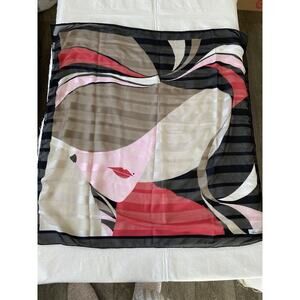 Gim Renoir Scarf 30" x 30" Red White Blue